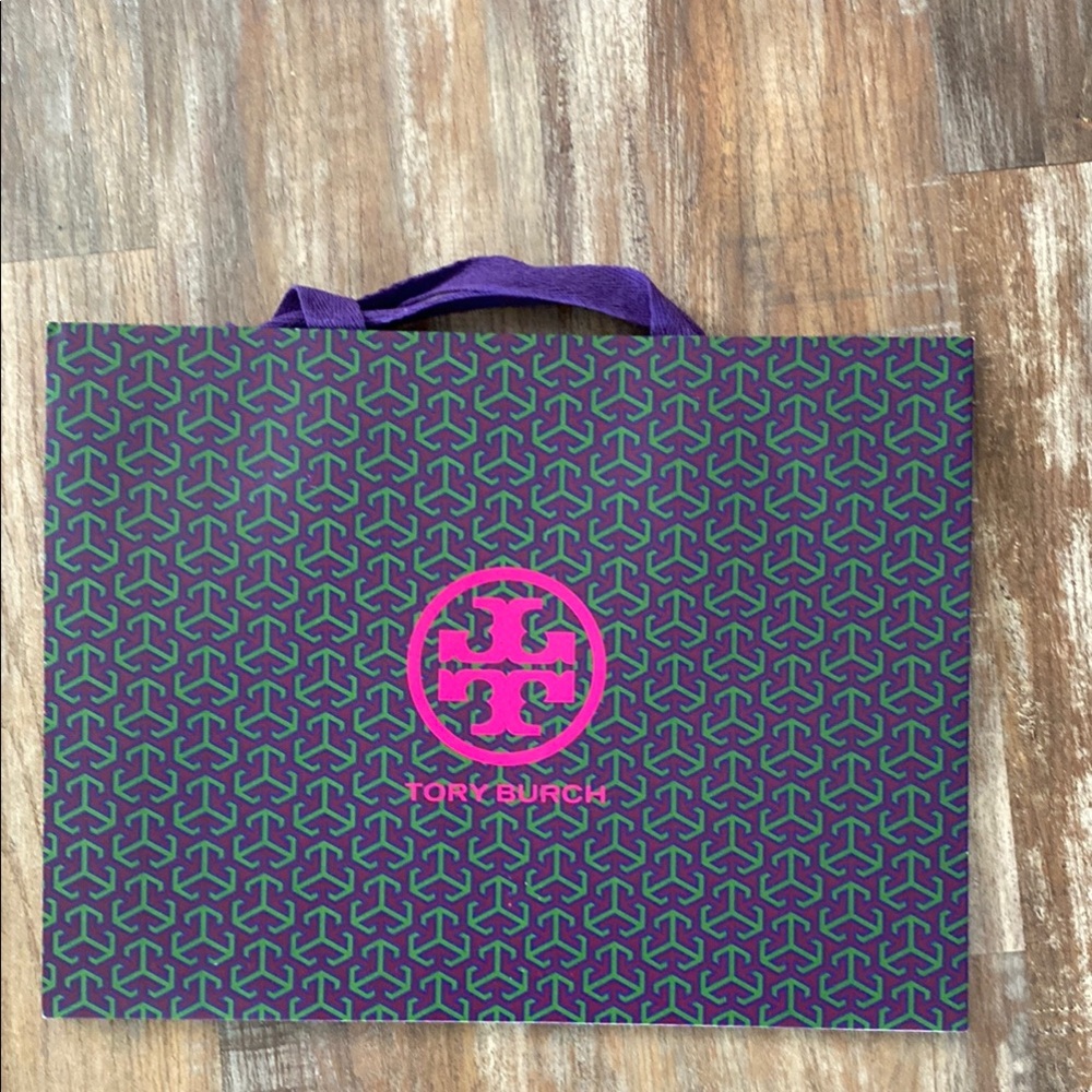 Tory Burch Patterned Shopping Bag